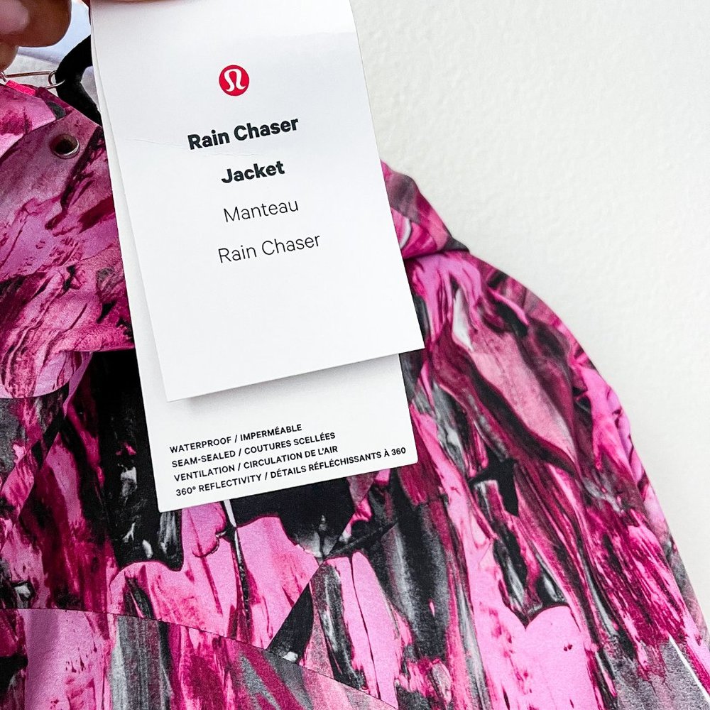 ❤️SOLD❤️Lululemon Rain Chaser Jacket in Incentive - Picture 6 of 13